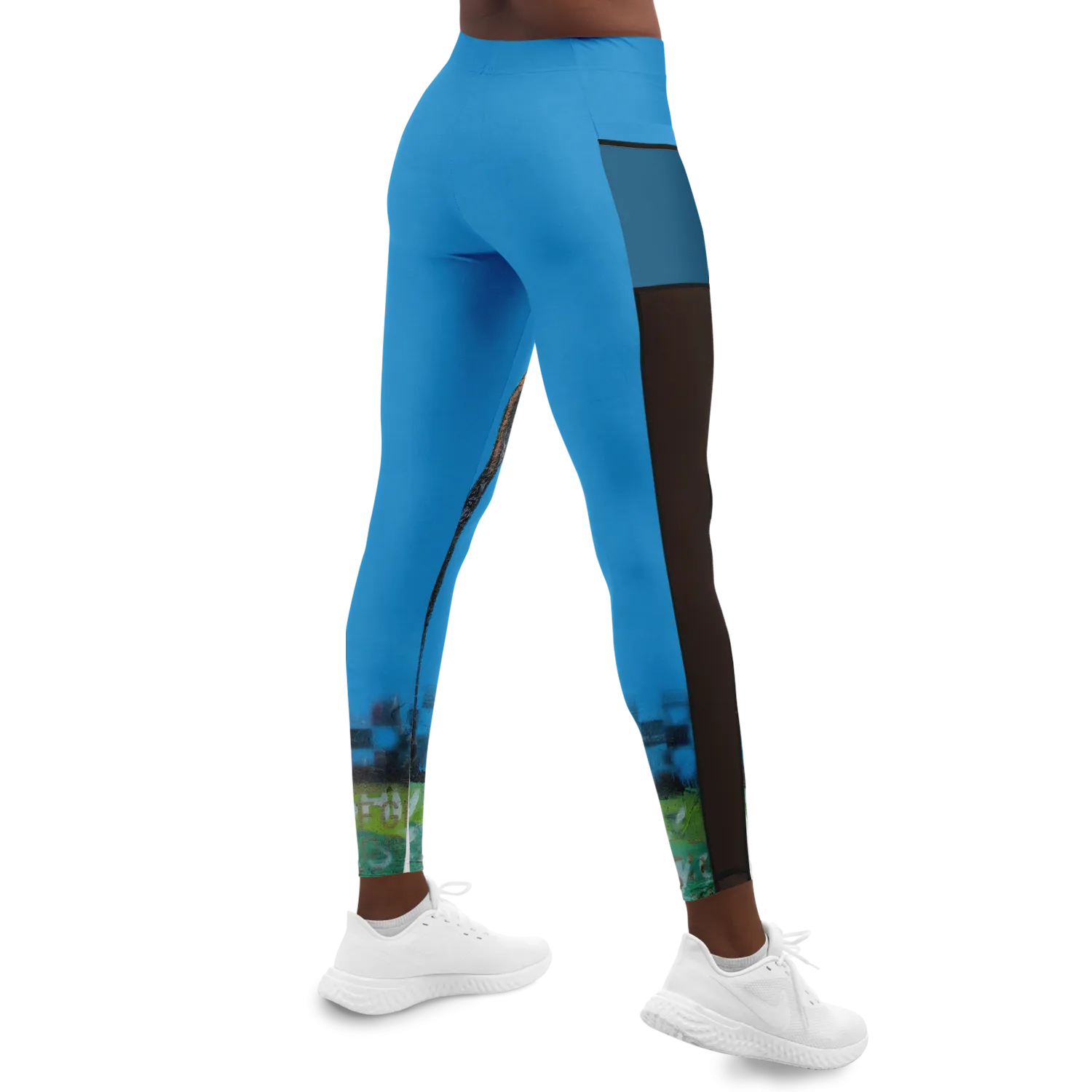 Take me away Legging with mesh