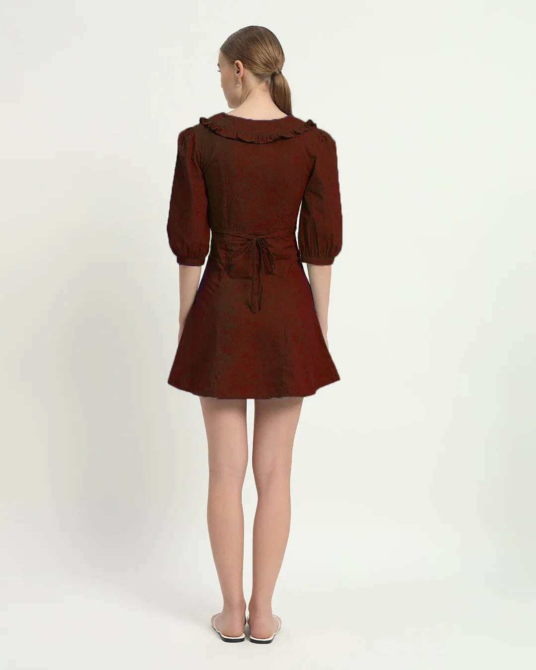 The Isabela Rouge Cotton Dress