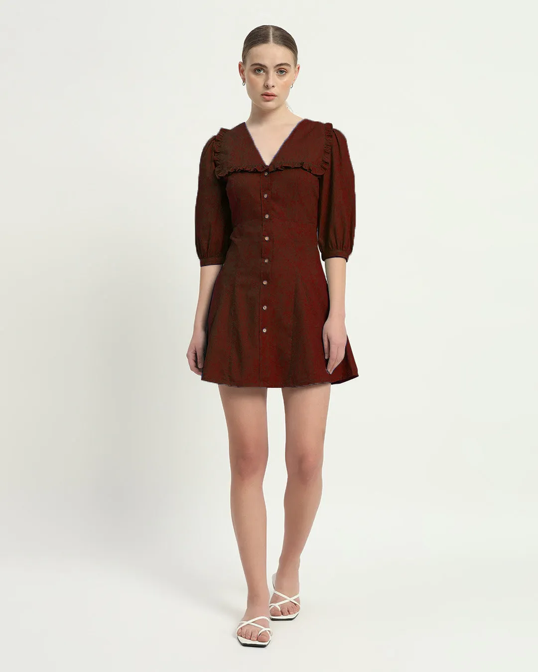 The Isabela Rouge Cotton Dress