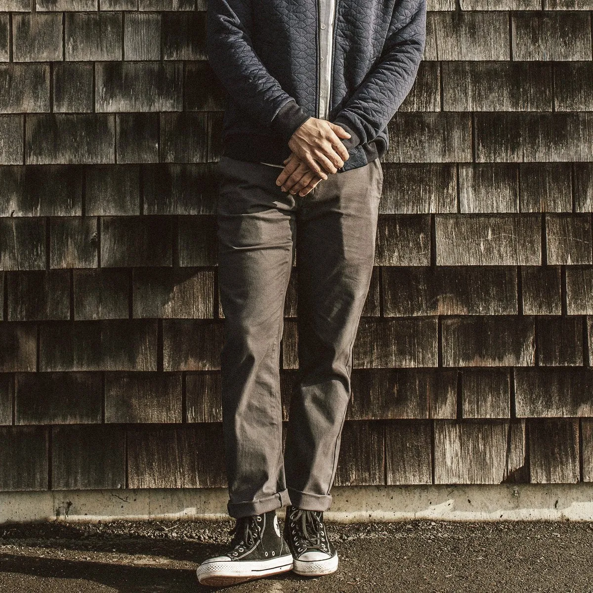 The Slim Chino - Ash