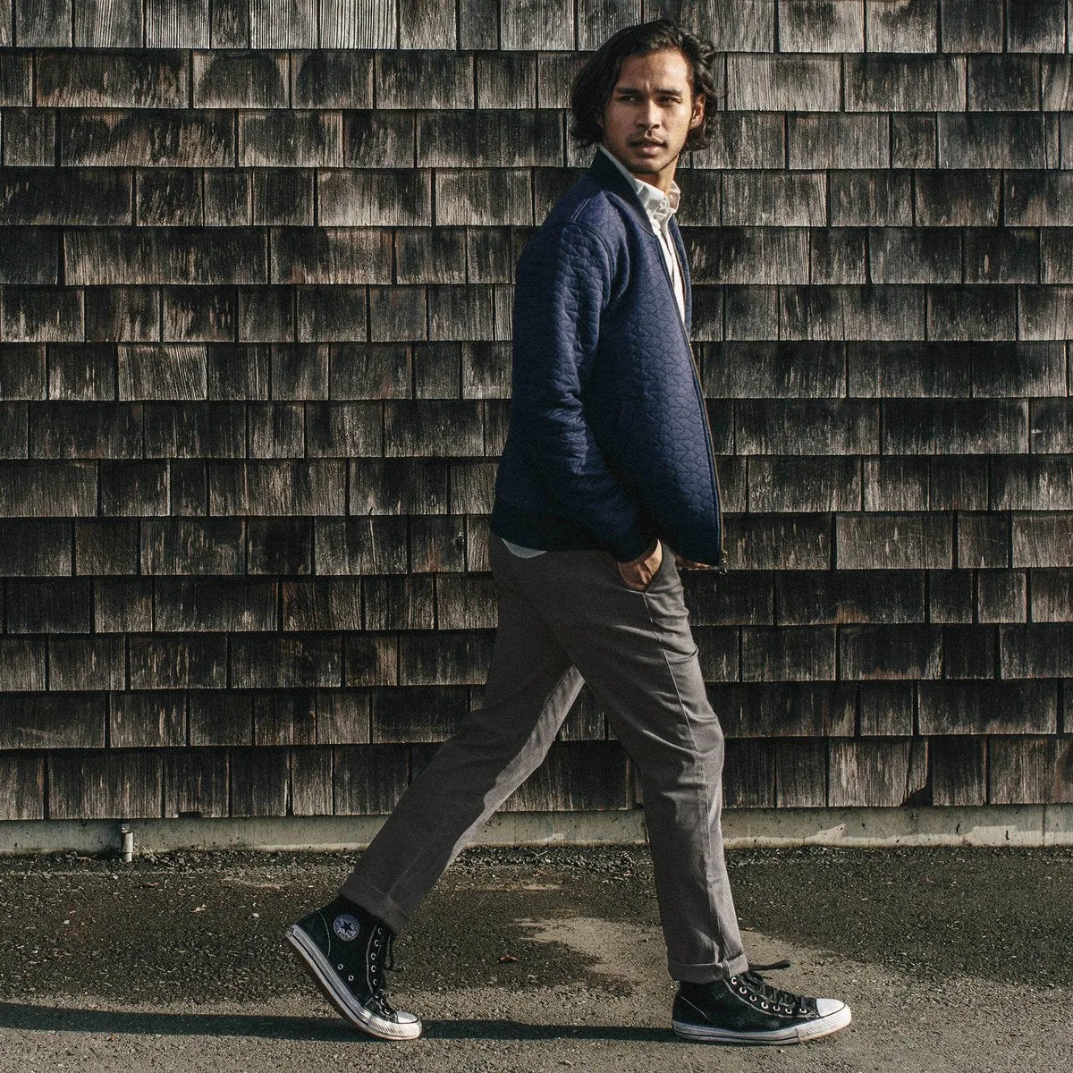 The Slim Chino - Ash