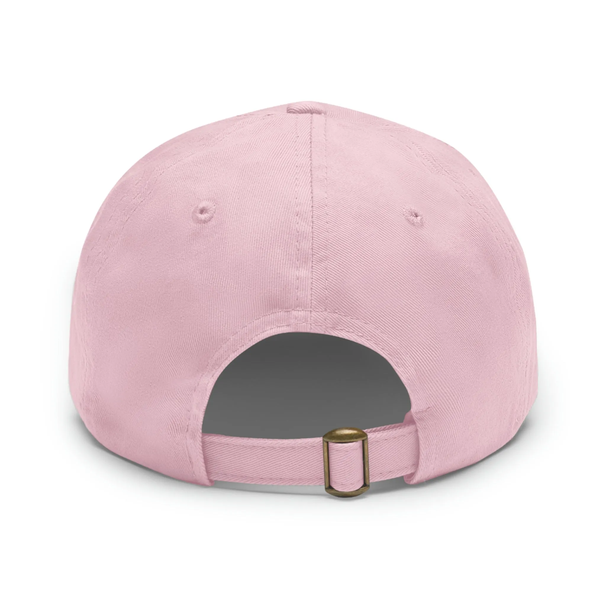 Three Persian Cats Meow POD Cat  Dad Hat with Leather Patch (Round)