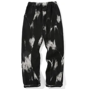 Tie Dye Denim Pants