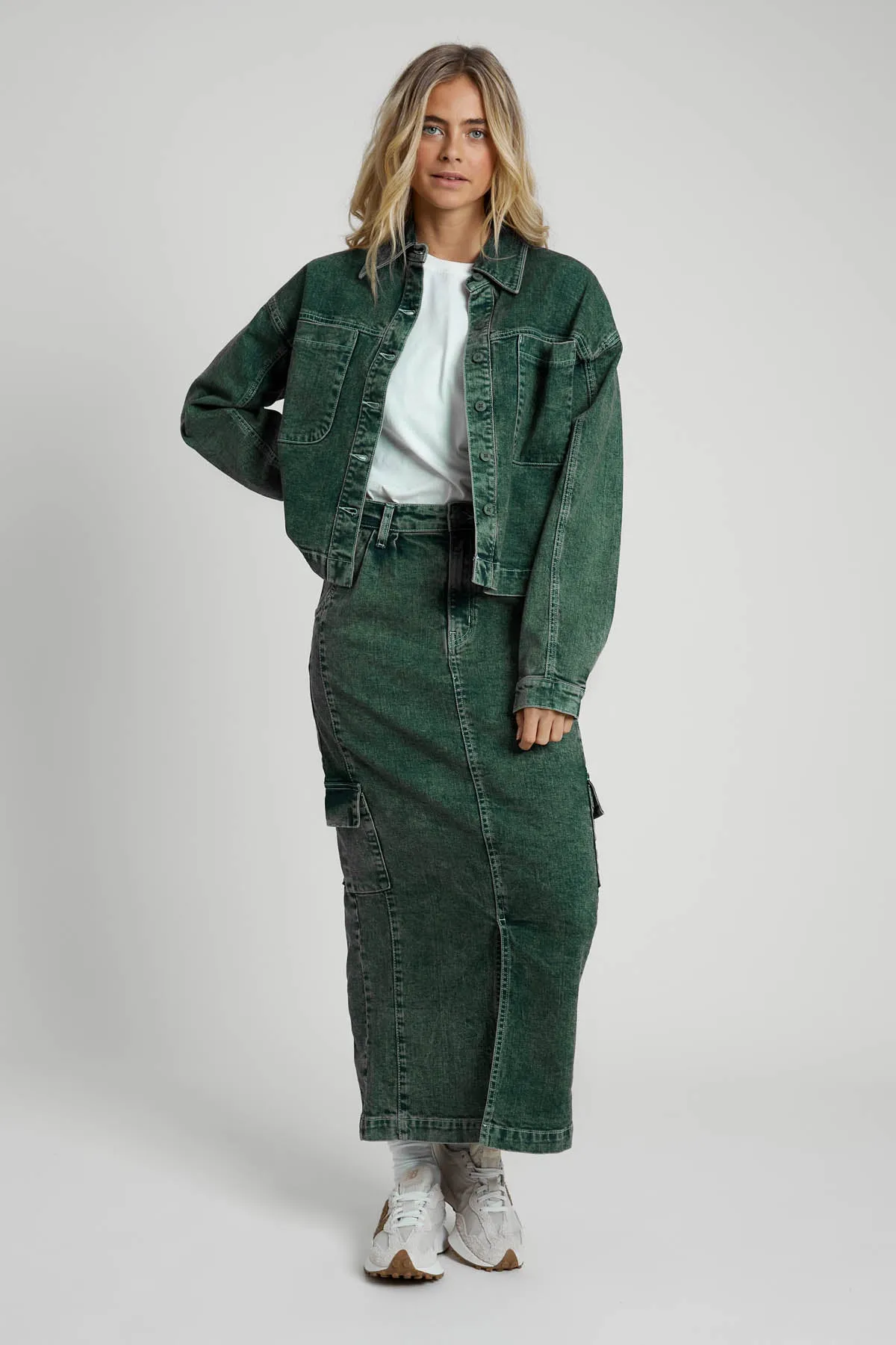 TIRIA DENIM SKIRT