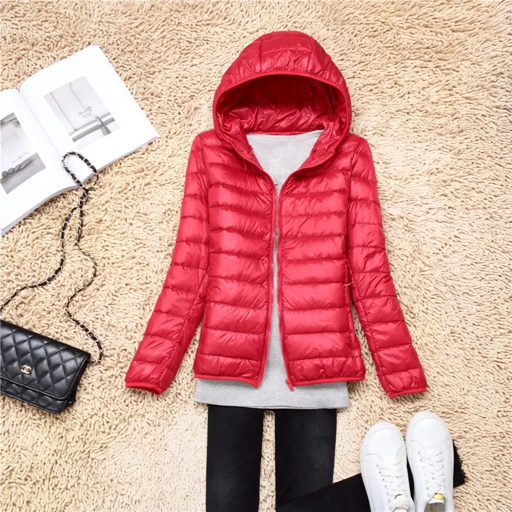 Women Puffer Jacket Plus Size