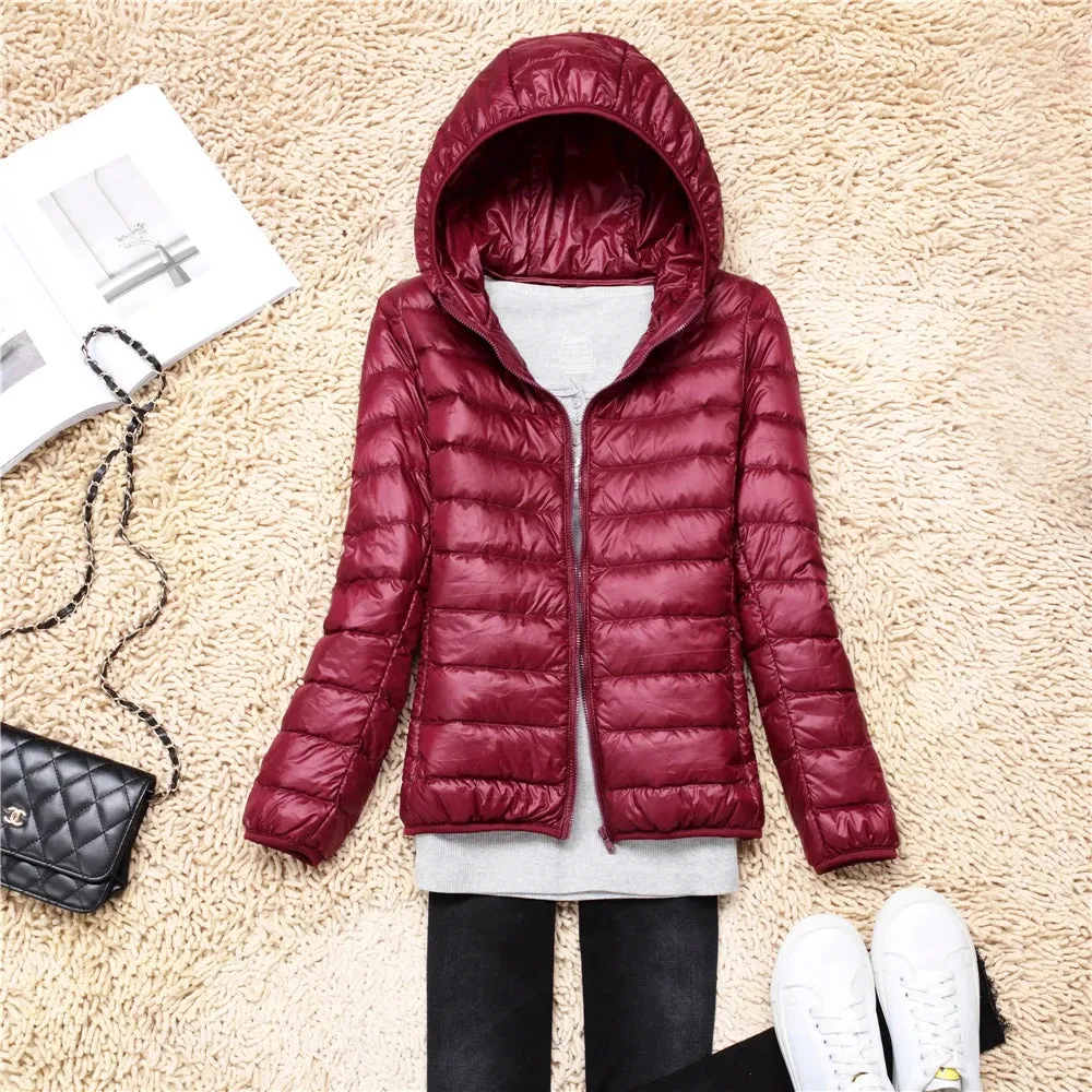 Women Puffer Jacket Plus Size