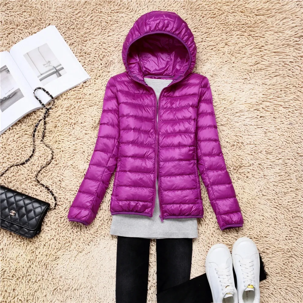 Women Puffer Jacket Plus Size