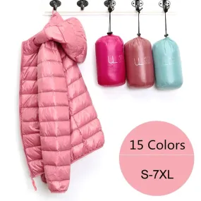 Women Puffer Jacket Plus Size