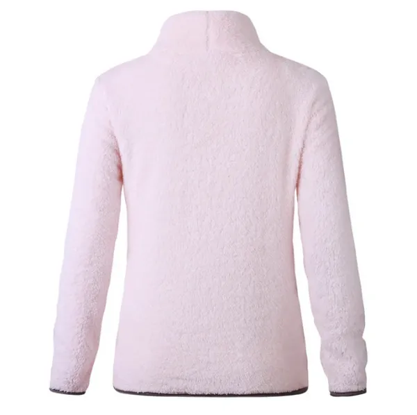 Women's Casual Turtleneck Jumper with Zipper | Ideal for Autumn/Winter