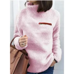 Women's Casual Turtleneck Jumper with Zipper | Ideal for Autumn/Winter