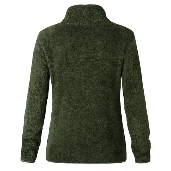 Women's Casual Turtleneck Jumper with Zipper | Ideal for Autumn/Winter