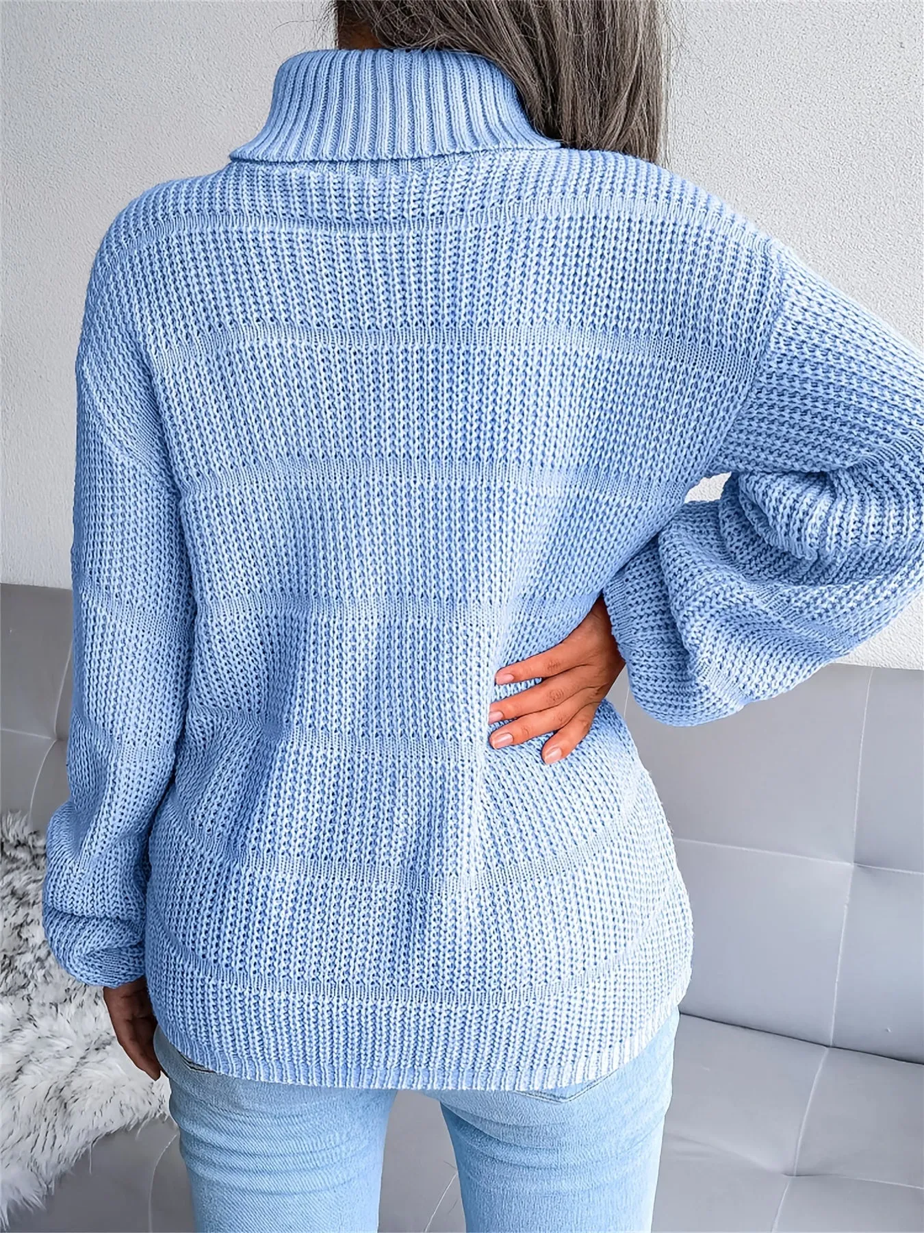 Women's Comfortable Stretchy Long Sleeve Jumper | Ideal for Autumn/Winter