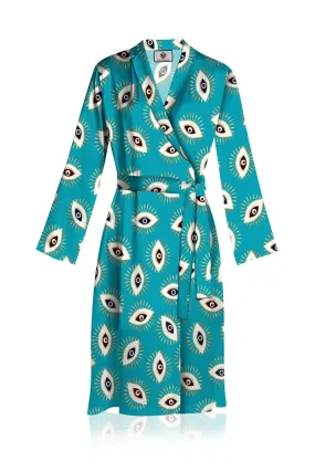 Womens Midi Wrap Dress