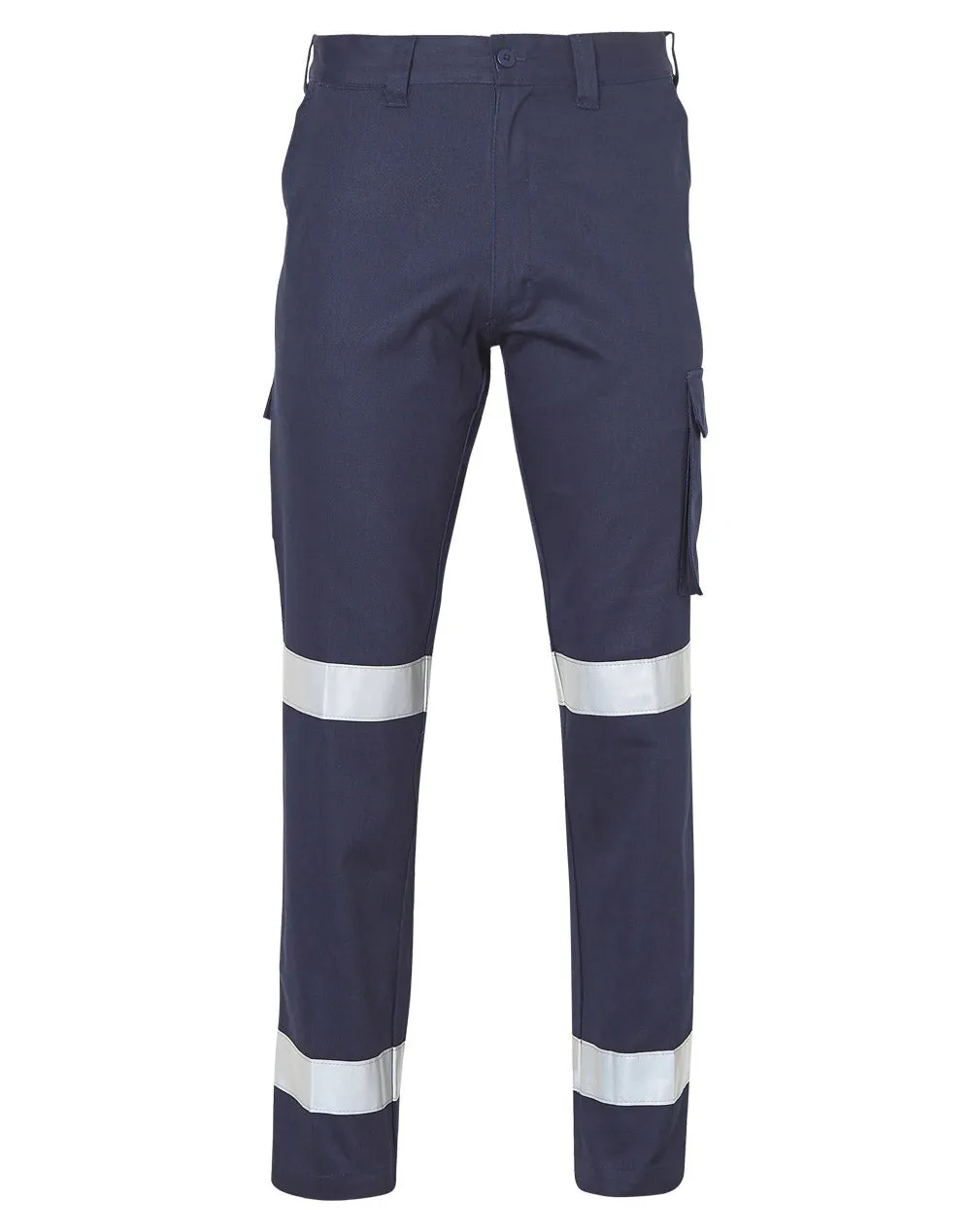 WP08HV Pre-Shrunk Drill Pants With 3m Tapes Stout Size