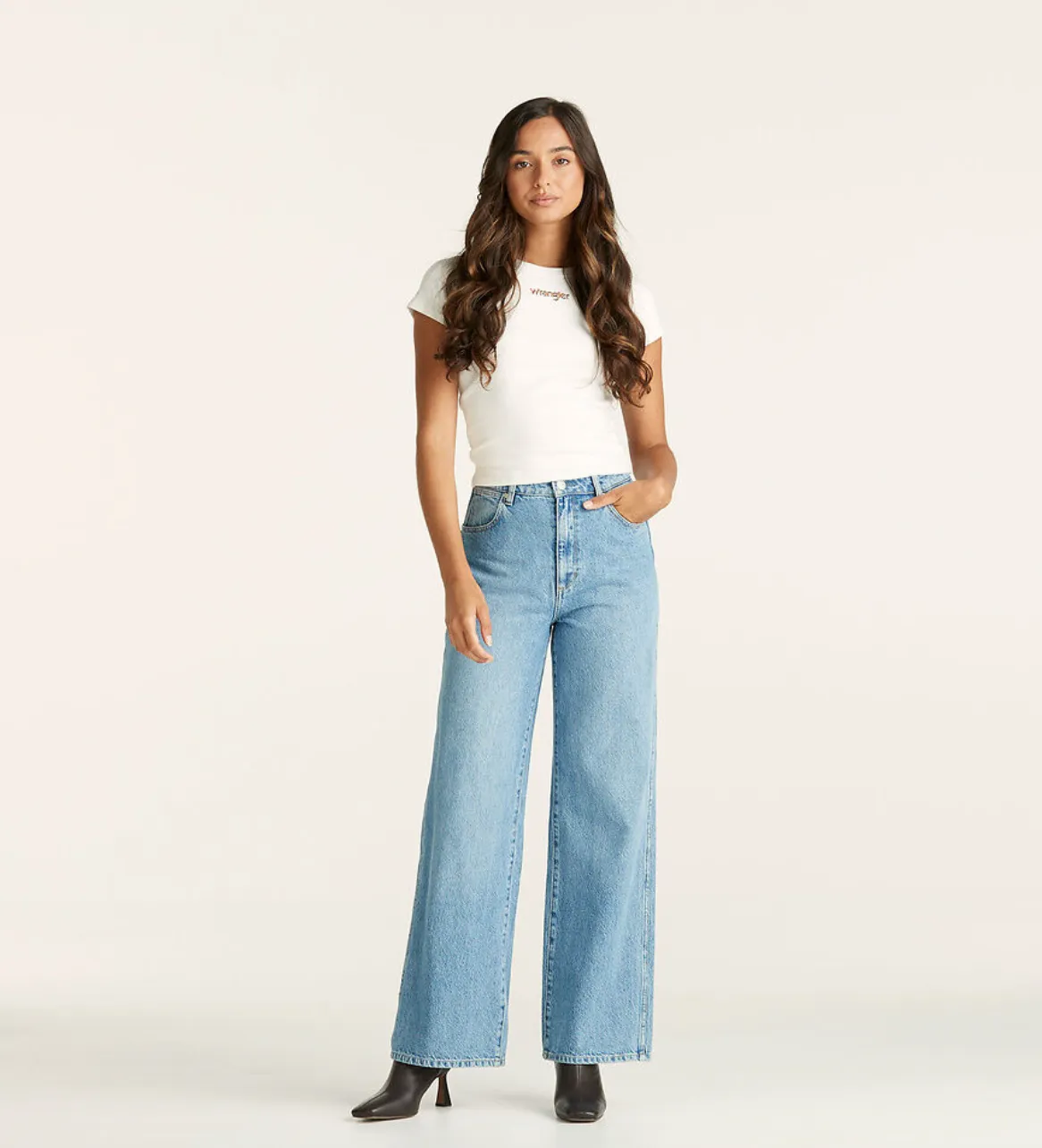 Wrangler - Hi Bells Flared Jean (Rolling Blues)