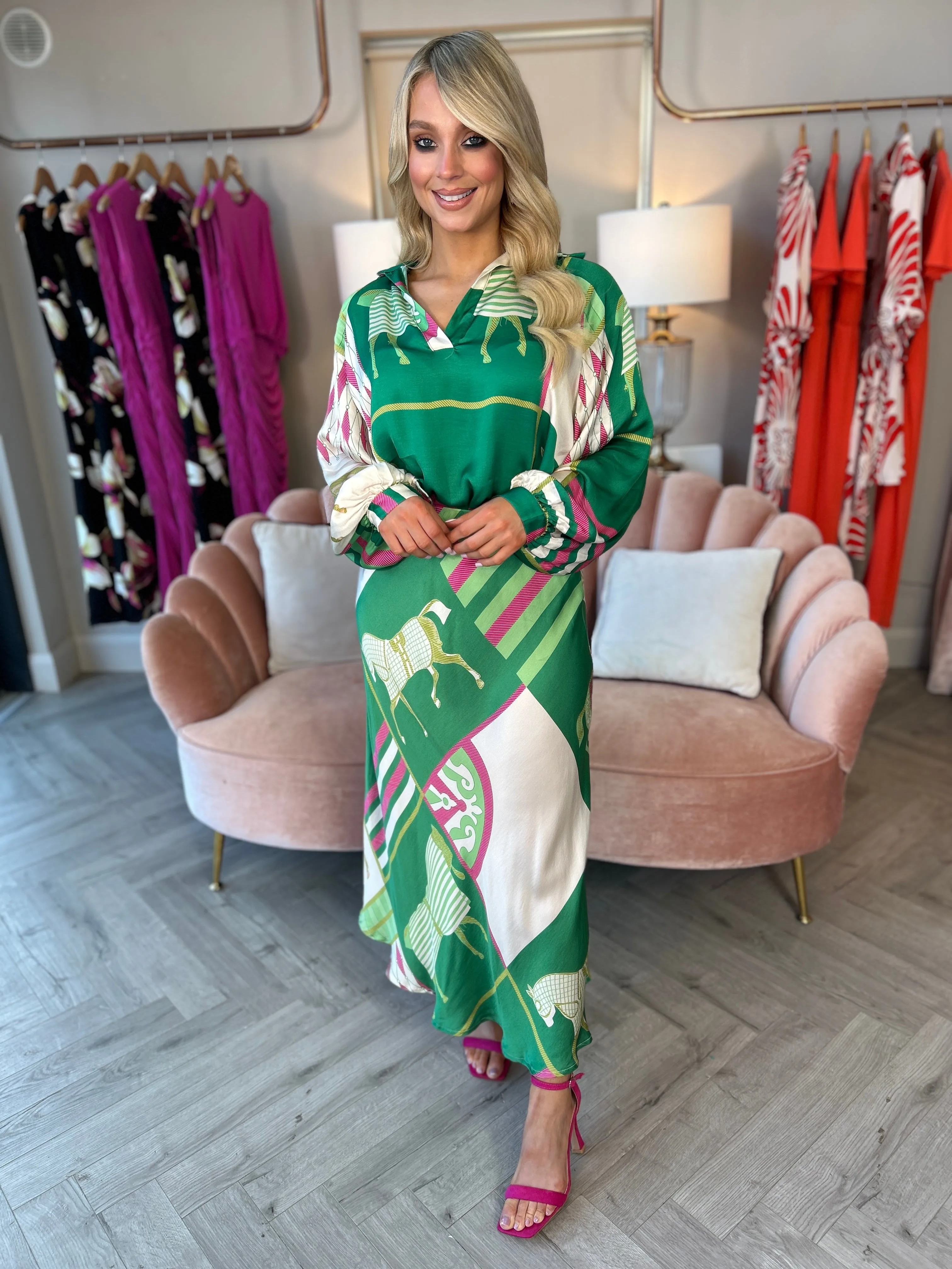 Zanzi Green Skirt